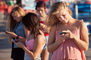 Today's teens have a wide range of ways to communicate. Photo / Getty Images