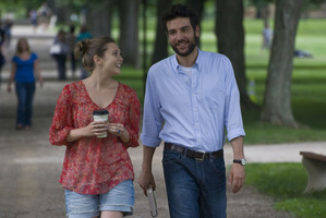 Elizabeth Olsen and Josh Radnor have an odd college romance in Liberal Arts. Photo / Supplied