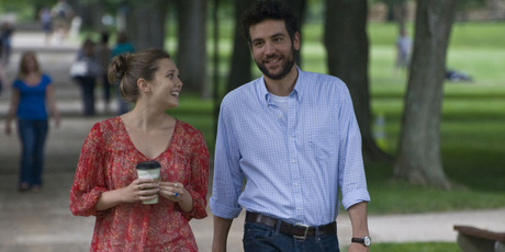 Elizabeth Olsen and Josh Radnor in the movie 'Liberal Arts'. Photo / Supplied