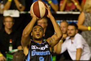Corey Webster had a career best 23 points. Photo / Richard Robinson