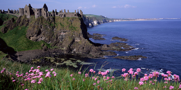 Dunluce Castle, Causeway Coastal Route, Ireland. Photo / Supplied