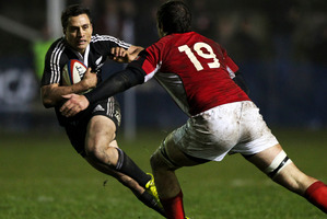 Tim Bateman and the Maori All Blacks beat Canada in England last year. Photo / Getty Images