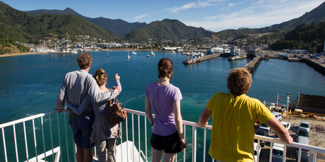 The Interislander may no longer stop at Picton. Photo / Mark Mitchell