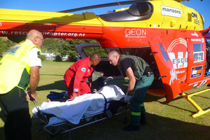 Auckland Council funding for the Westpac rescue helicopter service has been slashed to $900,000. Photo / Anna Leask