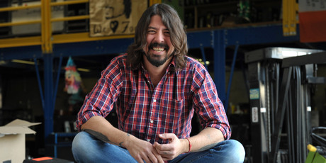 Musician turned film-maker Dave Grohl draws good people and fortune to himself. Photo / AP