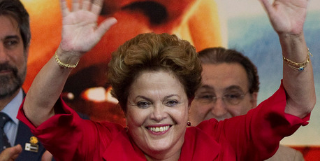 PM John Key said he also wanted to get Ms Rousseff's views on Brazil's economy. Photo / AP