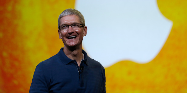 Apple CEO Tim Cook. Photo / AP