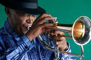 Hugh Masekela. Photo / Supplied