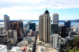 There are no height limits proposed for the Auckland CBD. Photo / Chris Gorman