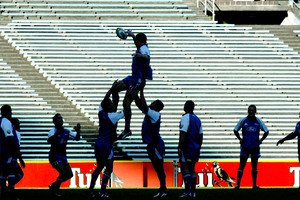 Blues lineout training. File photo / Brett Phibbs
