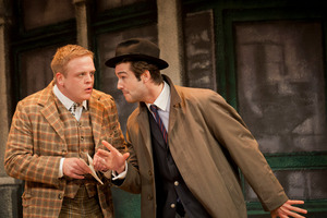 Owain Arthur as Francis and Ben Mansfield as Stanley. Photo / Johan Persson
