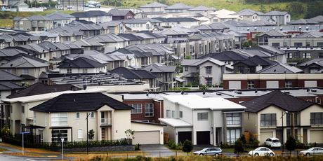 Some section prices in Auckland have tripled. Photo / Doug Sherring