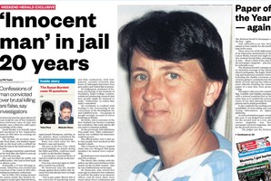 The front page of the Weekend Herald on May 19 last year.