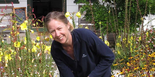 Chelsea Neustroski, with her background as head gardener at an English country estate, is a perfect fit for Kerikeri Mission Station's plans to breathe new life into NZ's oldest European garden. Photo / Emma Godwin