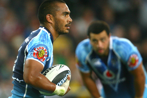 Thomas Leuluai of the New Zealand Warriors. Photo / Getty Images.