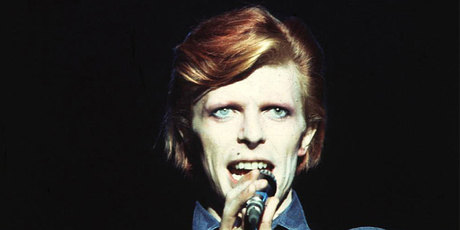 David Bowie performing in 1974. Photo/supplied