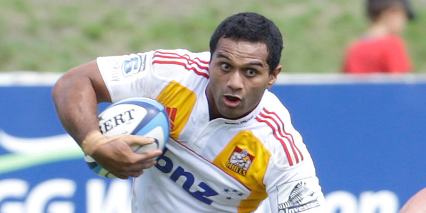 Lelia Masaga scored three tries in the Chiefs' win over the Southern Kings. Photo/Ben Fraser