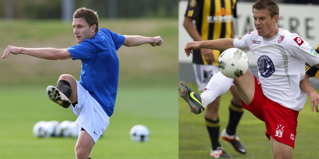 James Pritchett (L) and Alan Pearce have been competing against each other for over a decade. Photos / Brett Phibbs