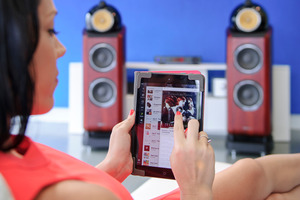 Music servers allow you to control your music library from your tablet or smartphone. Photo / NZ Herald