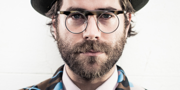 Fashion designer and brand manager Benny Castles showcases his beard. Photo / Babiche Martens