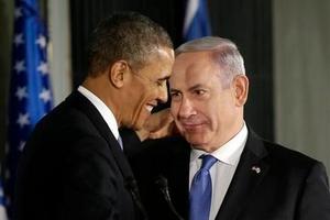 President Barack Obama and Israeli Prime Minister Benjamin Netanyahu. Photo / AP
