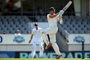 Peter Fulton describes his century against England yesterday as "a mixture of excitement and relief". Photo / Getty Images