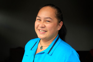 Puti Crawford has impressed her tutors with her ability to conduct herself with dignity at all times. Photo / Richard Robinson