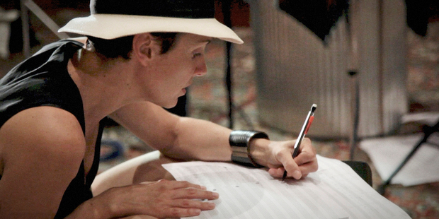 Victoria Kelly has composed music that stems from Maori whakapapa. Photo / Jonathan King