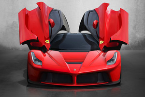 Ferrari's hybrid 'hypercar' LaFerrari, as revealed at Geneva International AutoShow.. Photo / Supplied