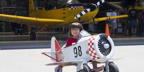 The Classic Flyers museum caters for all ages; a variety of planes are on display. Photo / Supplied