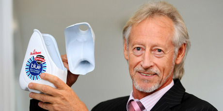 Fonterra's new triple-layer milk bottles will be on shop shelves from April 8. Photo / Chris Gorman
