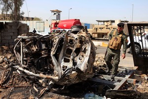 Baghdad is still vulnerable to insurgent attacks, 10 years after the US-led invasion of Iraq. Photo / AP