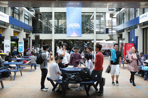 Foreign student numbers are rising at top educators such as Auckland University. Photo / Greg Bowker