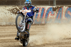 Chris Holder says he's gunning for glory this year. Photo / Brett Phibbs