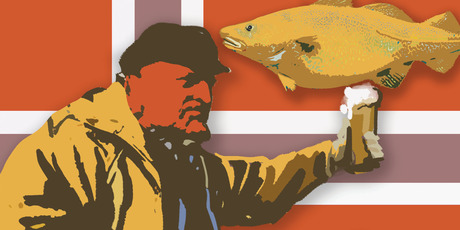 The World Cod Fishing Champs are part of the Lofoten Islands' annual Cod Festival when the 25,000 inhabitants get together to toast cod in a 'Day of Booze' (traditionally in March). Photo / Rod Emmerson