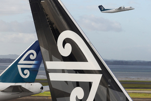 The Air New Zealand. Photo / Bloomberg