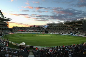 In 1992, the last time the World Cup was hosted in Australasia, Eden Park hosted one semifinal. Photo / Getty Images