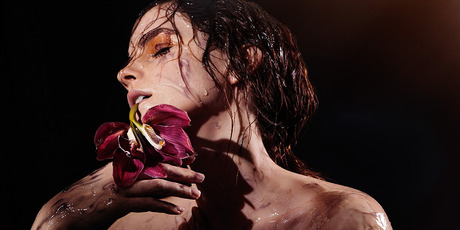 Emma Watson in a shot from the upcoming book project Natural Beauty. Photo/James Houston