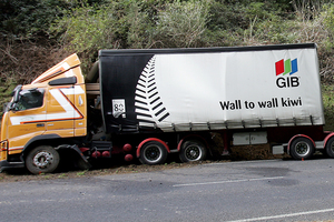 A Te Kauwhata Transport truck. The Gib building products firm is one of its big customers. File photo