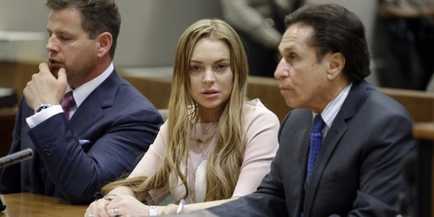 Michael Lohan blames himself for Lindsay's problems. Photo / AFP