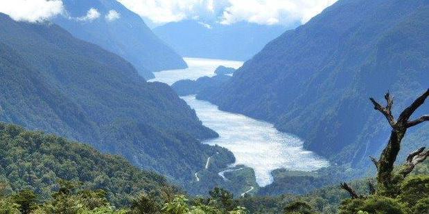 Looking up Doubtful Sound from Wilmot Pass. Photo / Justine Tyerman