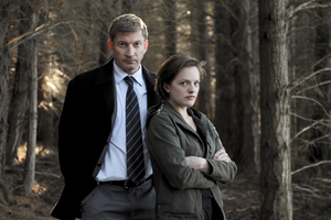 David Wenham and Elizabeth Moss in Top of the Lake. Photo / Supplied