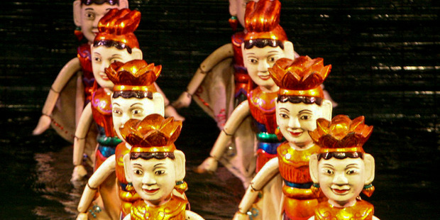 Thang Long Puppet Theatre in Hanoi, Vietnam. Photo / Supplied