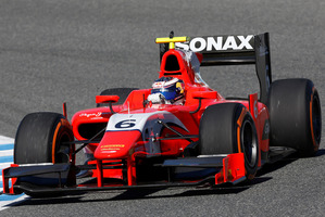 Mitch Evans at the Malaysian Grand Prix. Photo / Alastair Staley/GP2 Series Media Service