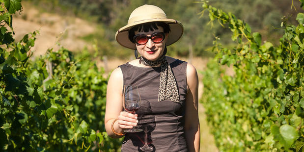Jo Burzynska, on the hunt for the best wine in Marlborough. Photo / Frank Gasteiger