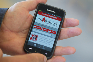 Patronus' stalker app is designed to help possible victims. Photo / Richard Robinson