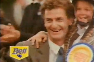 Mark Todd and the equestrian team have long links with Bell Tea. Photo / Supplied
