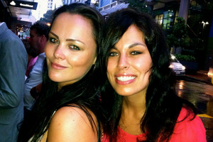 Taryn Kerr (left) says she and partner Sasha Kljakovic 'have burning red faces with hurt and anger' over opposition to gay marriage. Photo / Supplied