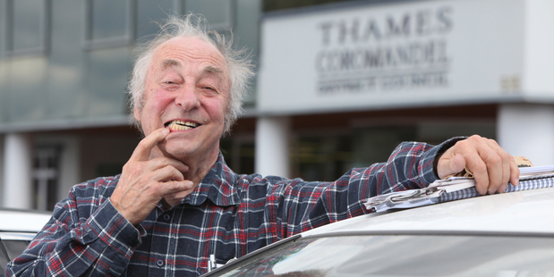 Peter Wood says his dental costs could send his dentist to Florida. Photo / Rhys Palmer