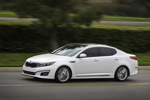Kia's Optima has been treated to a significant interior and technology overhaul.